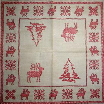 070 Weihnachtsbaum - 3-lagig (70 rot) - Ihr